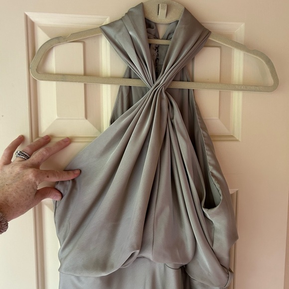 ASOS Silver/Gray Bridesmaid Dress - Picture 2 of 9
